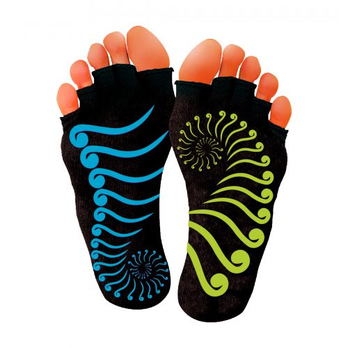 Luxsea Yoga Socks For Women Non-Slip Grips & Straps, Ideal for